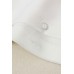 White Bow Neck Button Down Shirt