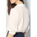 White 3/4 Sleeves Button Down Shirt