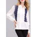 White Lace Buttoned Shirt