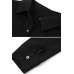 Black Contrast Collar Shirt