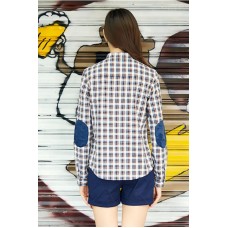 Multicolor Plaid Button Down Shirt