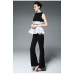 Black Sleeveless Top with Pants