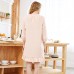 Pink Half Sleeves Cotton Nightgown