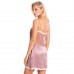 Purple Sheer Lace Bodice Chemise