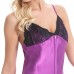 Purple Lace Bodice Chemise