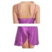 Purple Lace Bodice Chemise