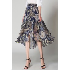 Floral Print Skirt