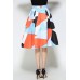 Geometrical Print Skirt