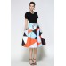 Geometrical Print Skirt